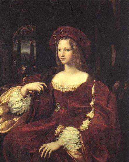 RAFFAELLO Sanzio Portrait of Jeanne d'Aragon China oil painting art